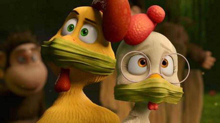 Rescate en África. Una película de huevos