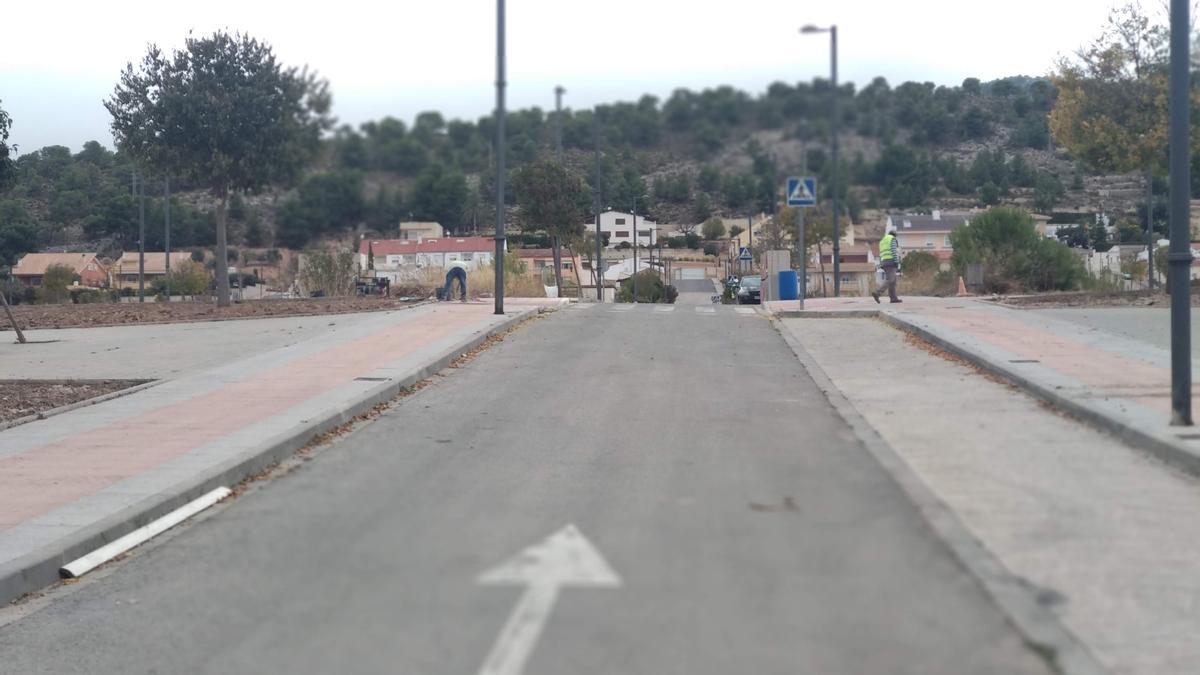 Urbanización del Alamí en Ibi.