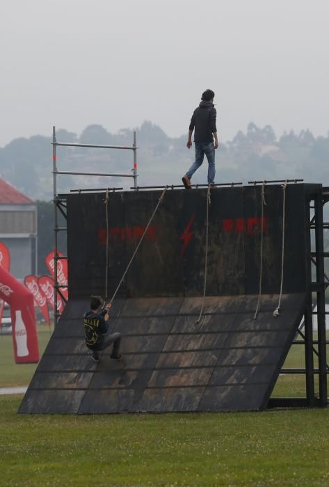 Todo preparado para el Festival Baldumac en La Morgal