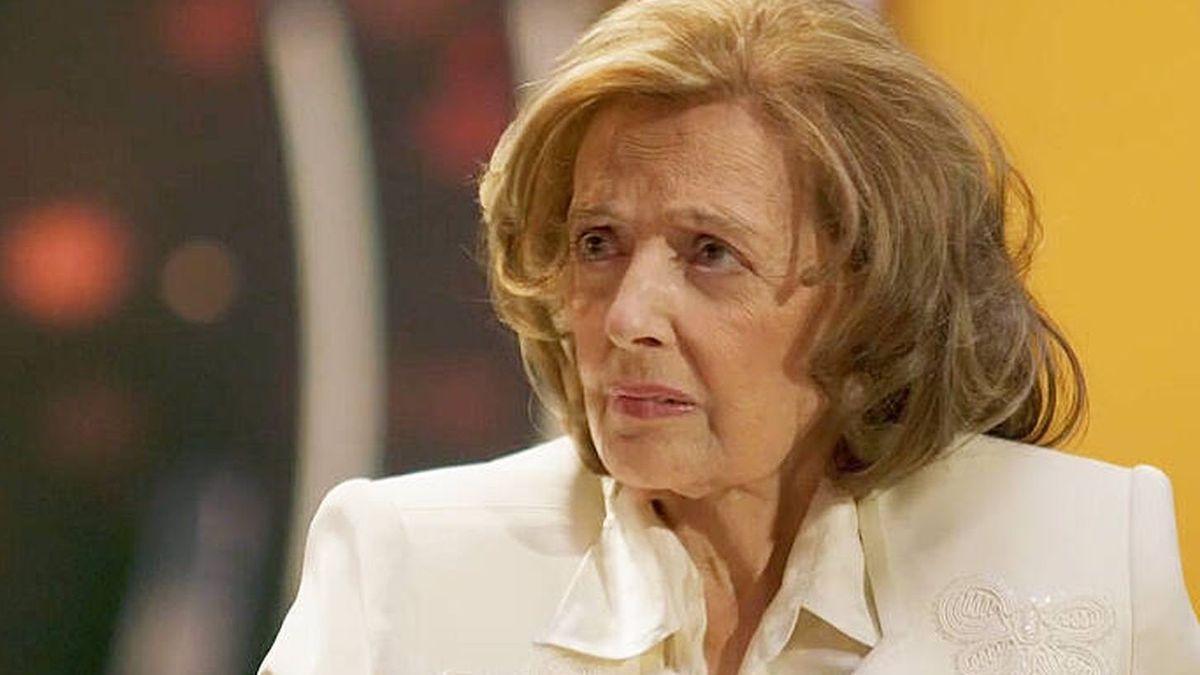 María Teresa Campos durante su participación en &#039;10 momentos&#039; de Telemadrid