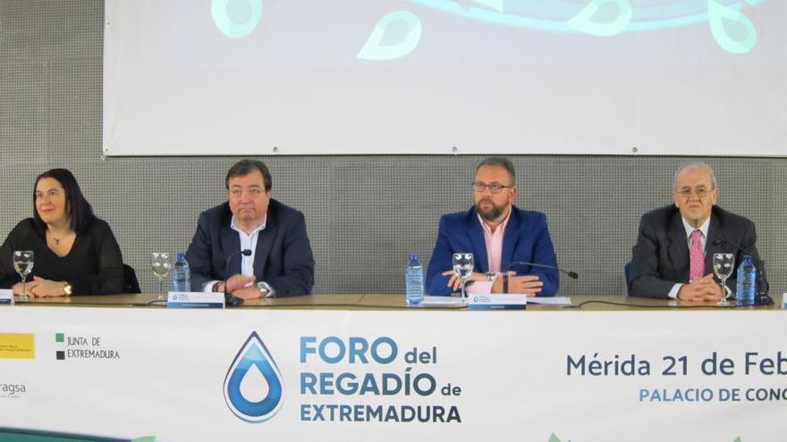 Vara apuesta por el regadío para dar respuestas a las necesidades de Extremadura