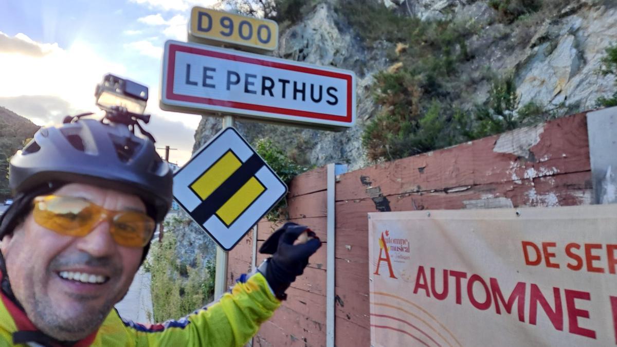 El paso del grovense por el municipio fronterizo de Le Perthus supone su adiós a territorio francés.