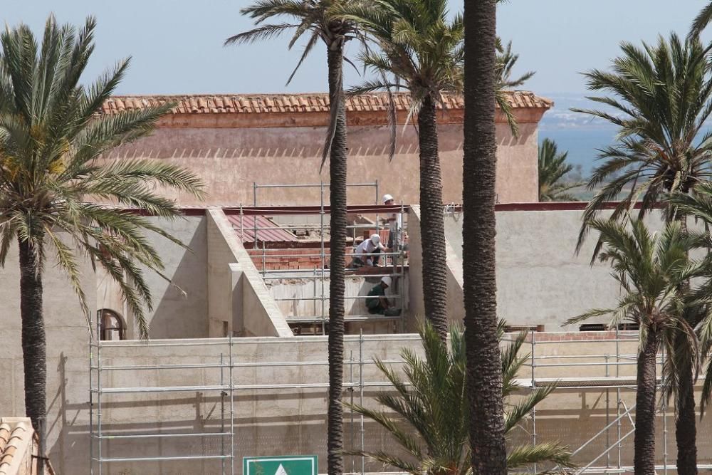 Obras de restauración del monasterio San Ginés de