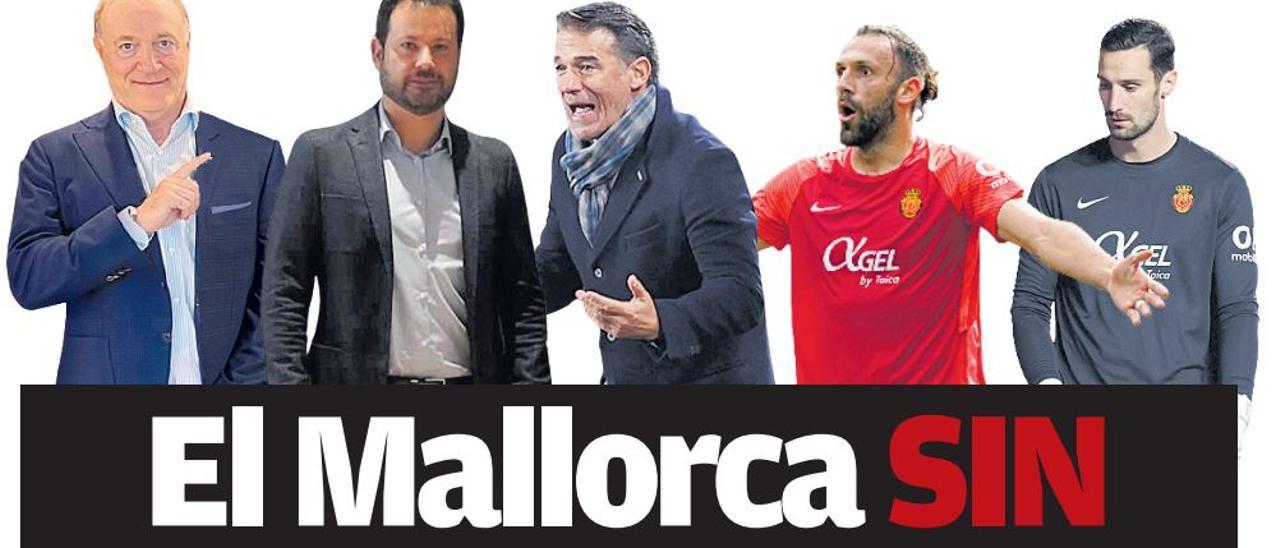 Las carencias del Real Mallorca de aquí a final de curso.