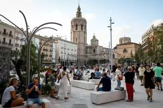 La 'nueva' plaza de la Reina abre al público