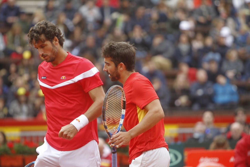 Partido de dobles España-Alemania