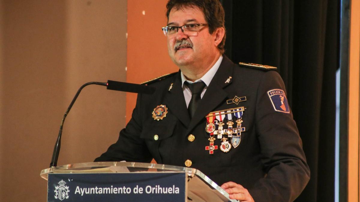 José María Pomares, comisario de la Policía Local de Orihuela
