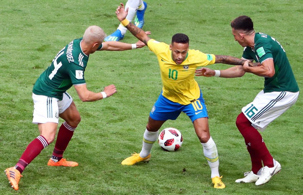 Mundial de Rusia: Brasil-México