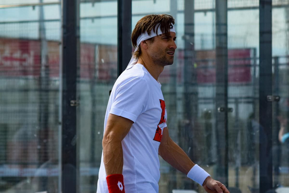 El ex tenista David Ferrer participó en la Fase Final Autonómica con Sporting Club Alicante.