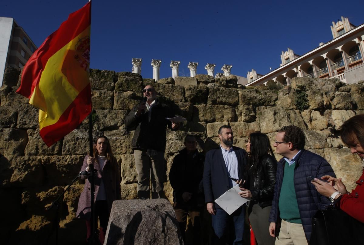 Vox se concentra por el respeto a la Constitución