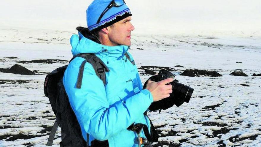 El biòleg marí de Girona durant una expedició a Franz Josef Land, a Rússia