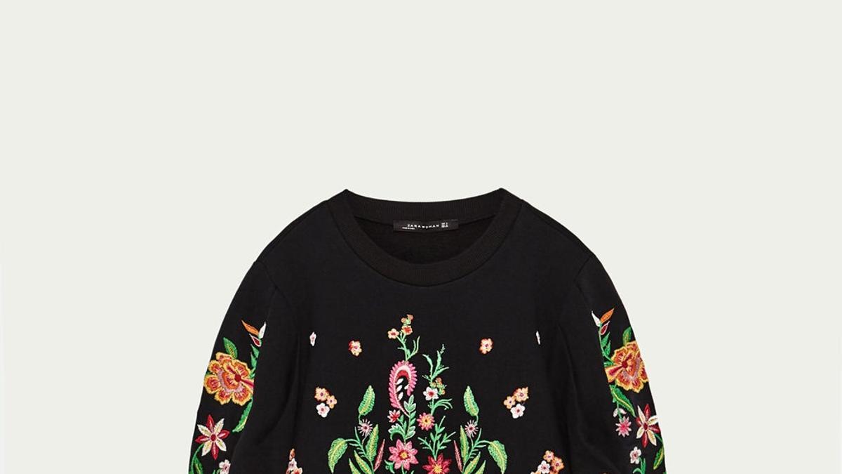 Trend alert: jerséis con bordados florales