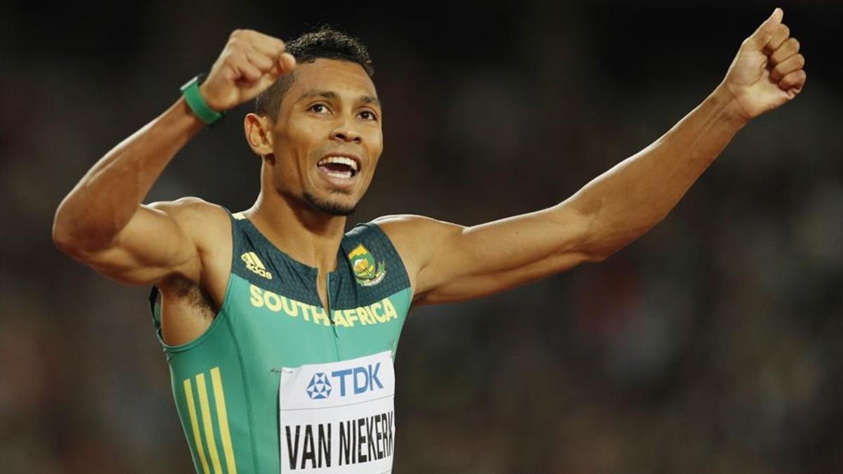 Van Niekerk estará unos cuantos meses alejado de las pistas