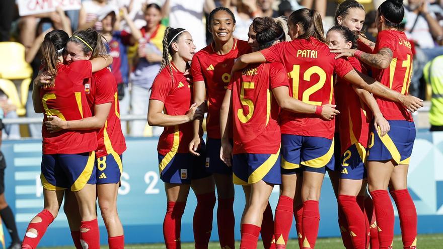 La selección de fútbol femenino es una de las principales candidata a medalla de España.