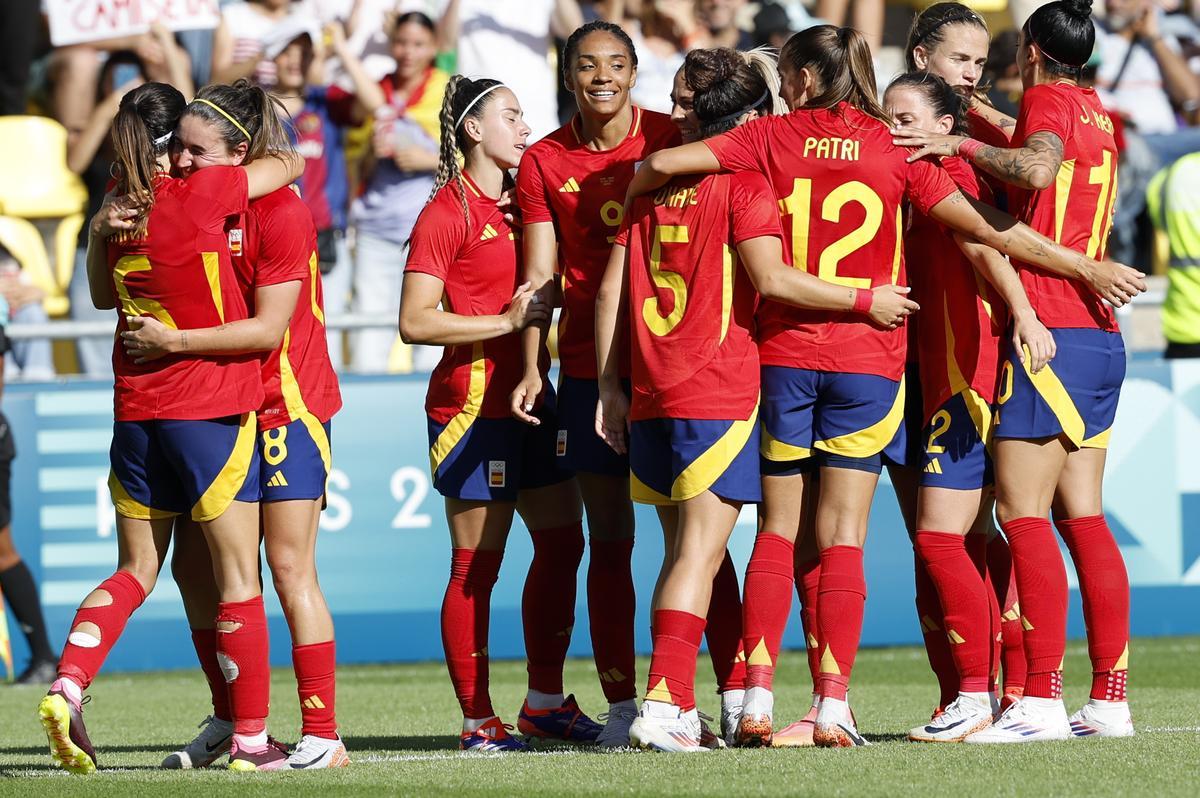 La selección de fútbol femenino es una de las principales candidata a medalla de España.