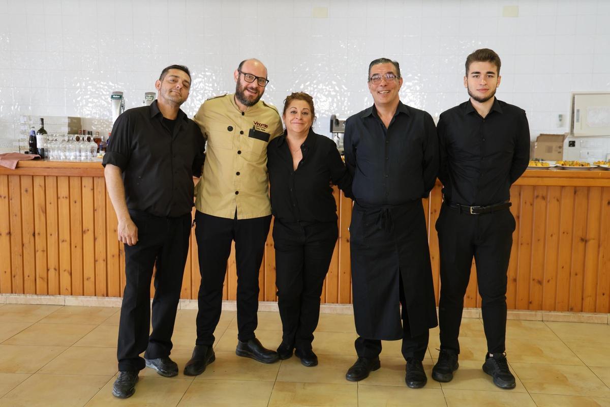 Equipo de sala del restaurante Vinomio.