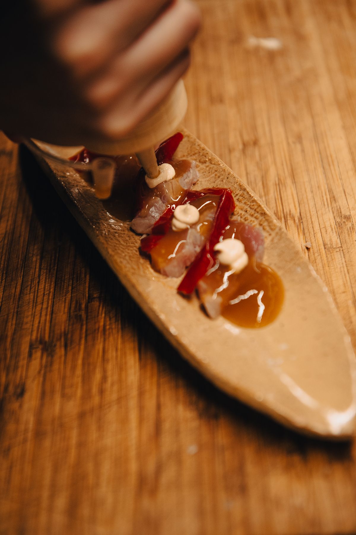 Así es y esto se come en el restaurante Open de Alicante