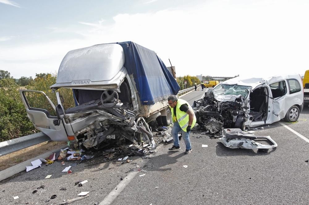 Accident mortal a la Tallada d'Empordà