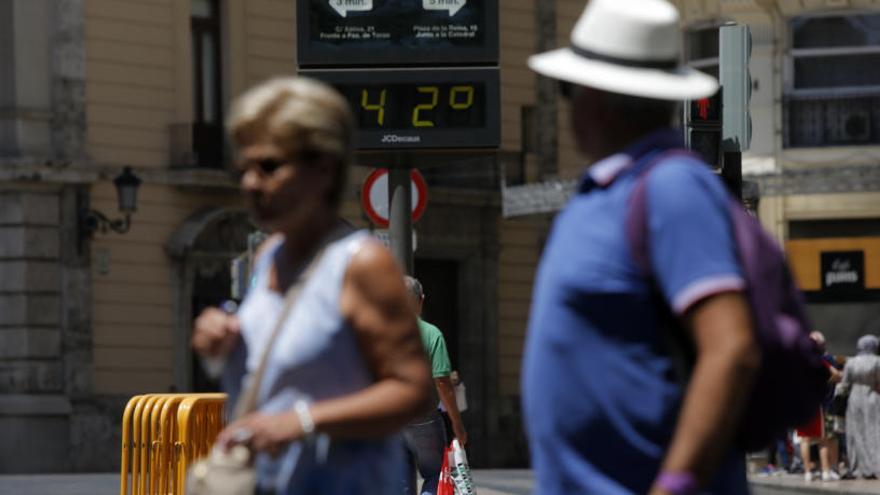 Olas de calor y mayores