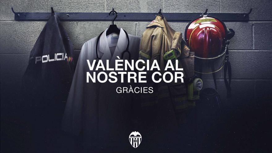 Así será el homenaje de Mestalla por el incendio de Campanar