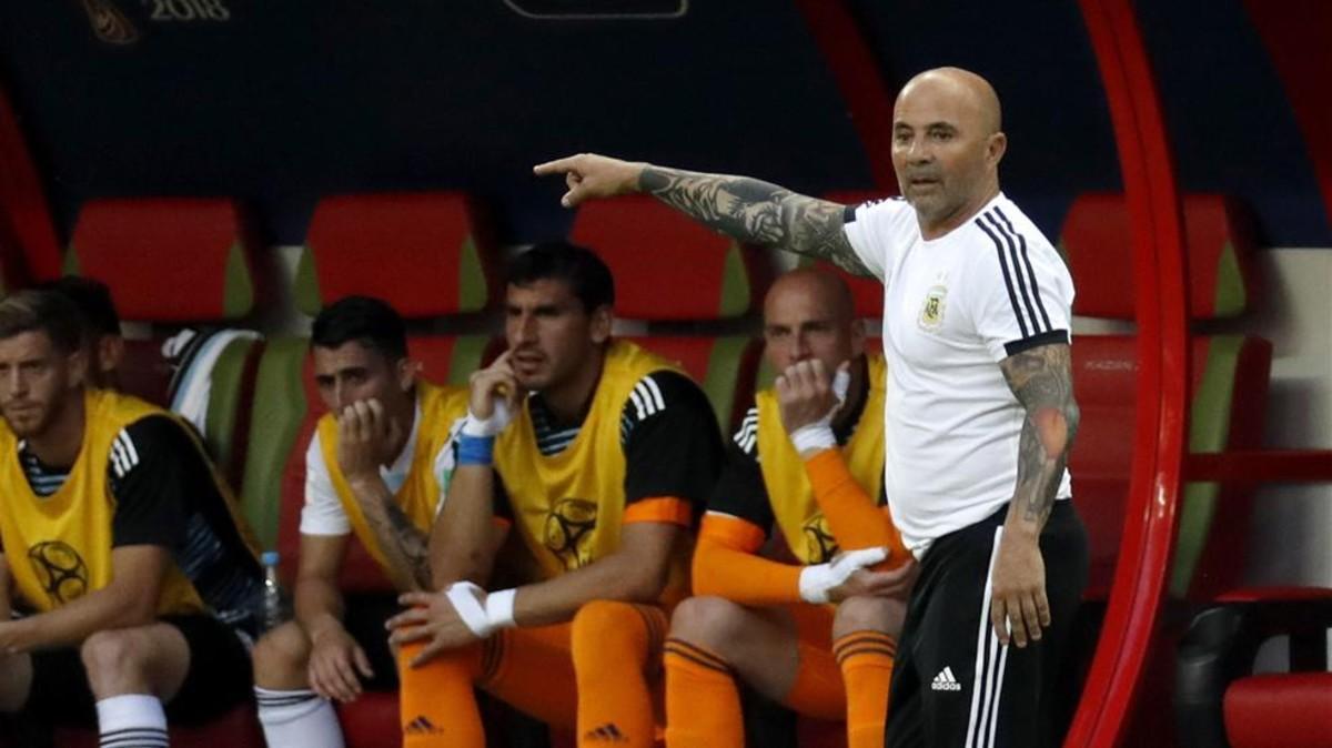 Sampaoli no se plantea dejar de ser seleccionador de Argentina