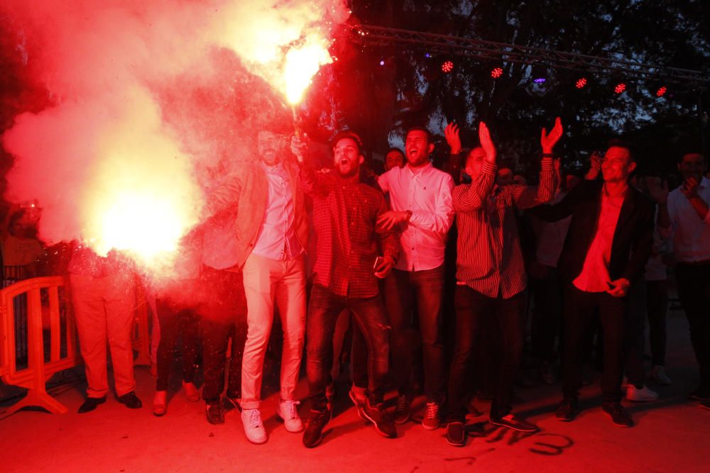 Así ha sido la fiesta del ascenso del Atlético Saguntino a Segunda B