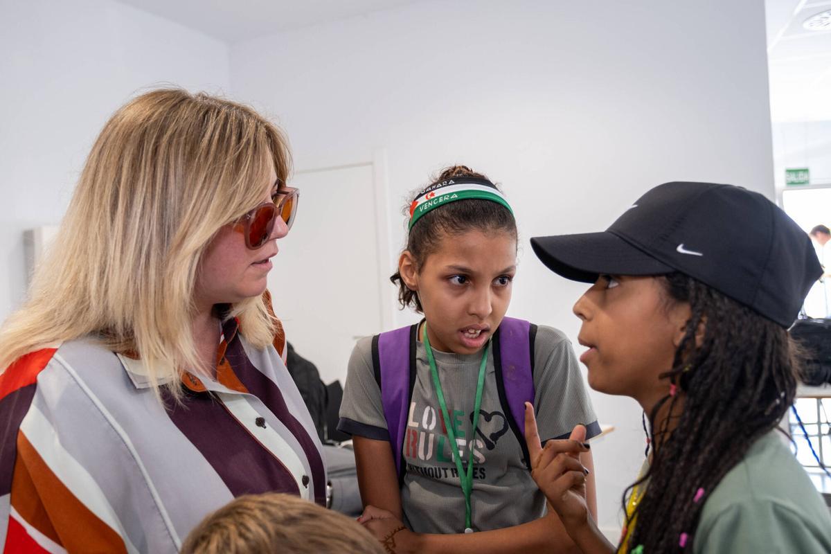 Así ha sido la llegada de los 30 niños saharauis a Palma.