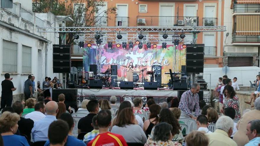 Una de las actuaciones de la Noche Blanca de Montilla.