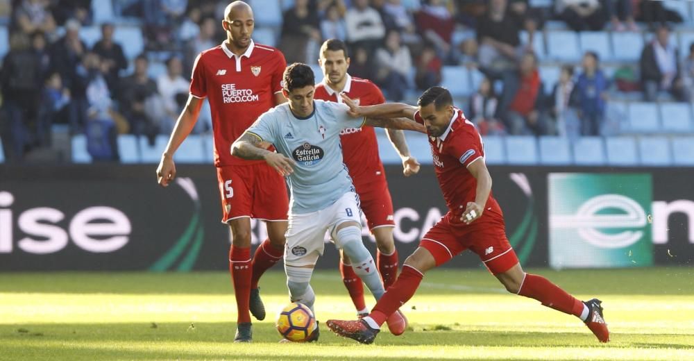 El Celta - Sevilla, en fotos