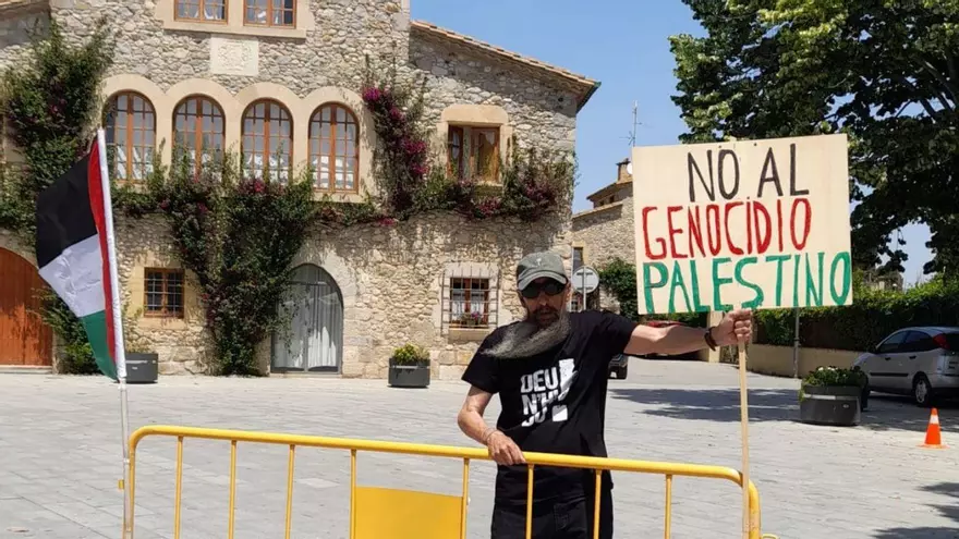 Reivindicant Palestina des de l'Empordà: "Sempre he estat preocupat pel món"