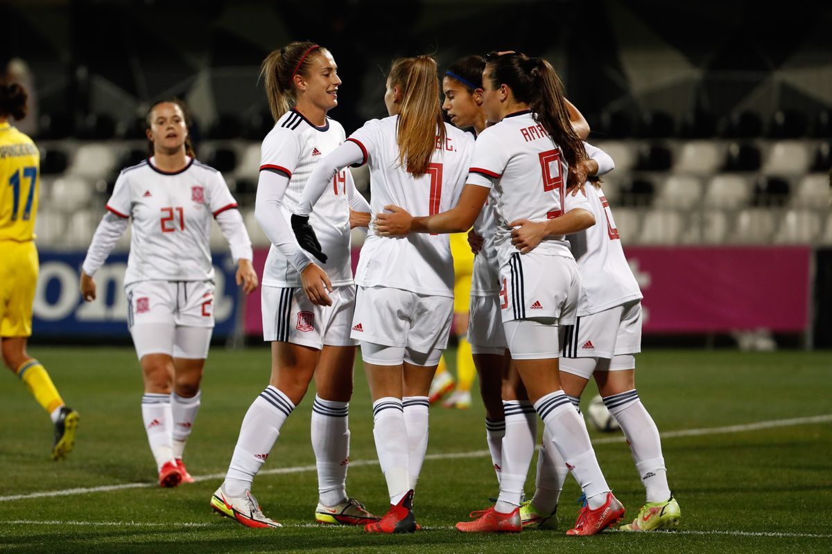 Selección española femenina de fútbol.