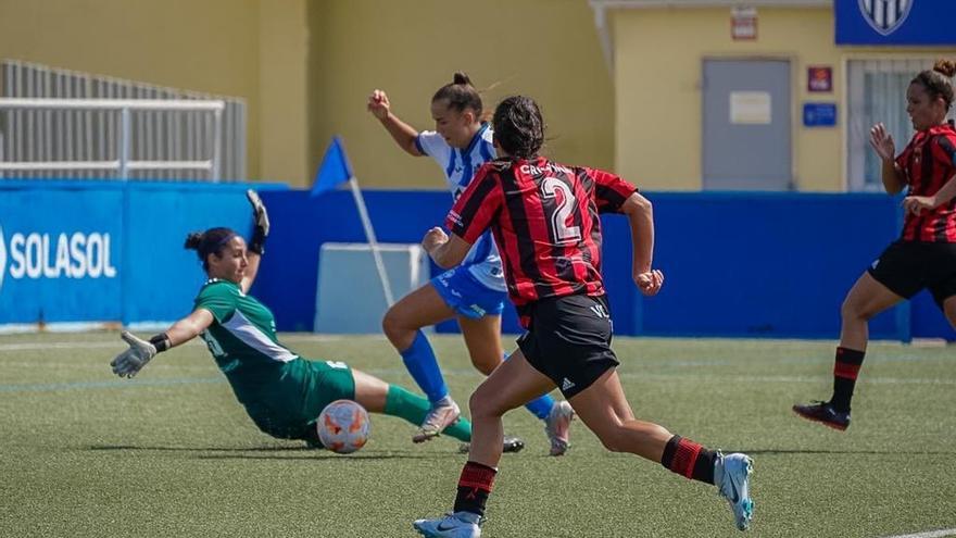 El Unión Viera debuta en la categoría femenina con derrota ante el Atlètic Balears (4-0)
