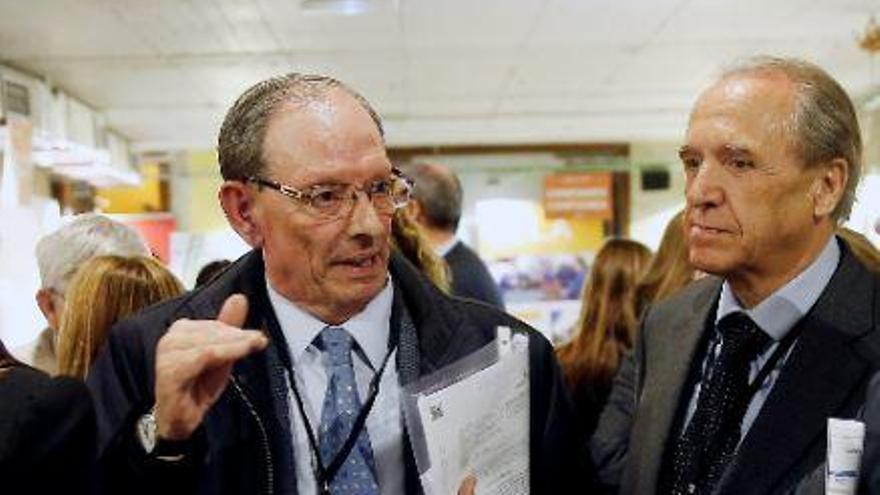 Víctor Villagrasa y José Manuel Boquet, en una imagen de archivo.