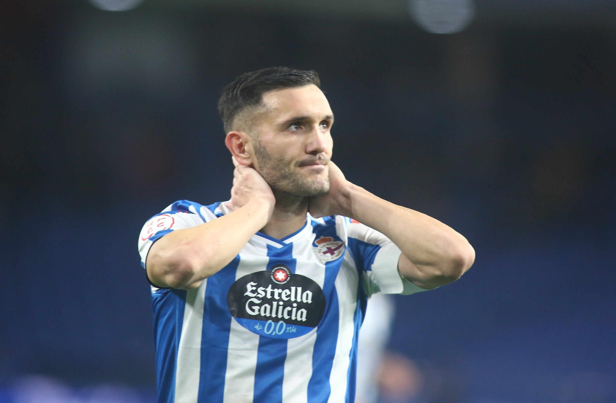 El Dépor gana en Riazor con doblete de Lucas a la Real Sociedad B (2-1)