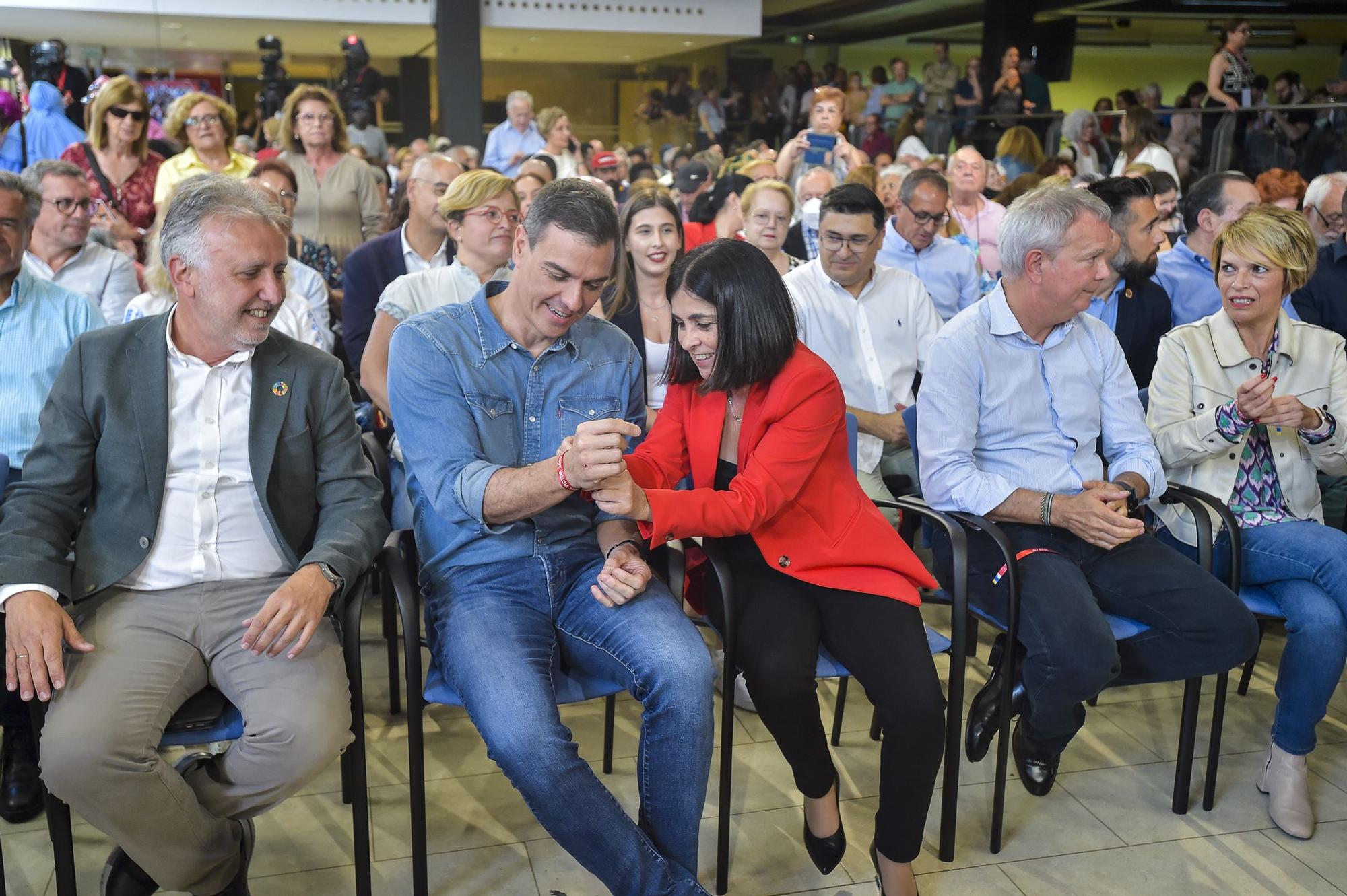 Mitin de Pedro Sánchez en Gran Canaria