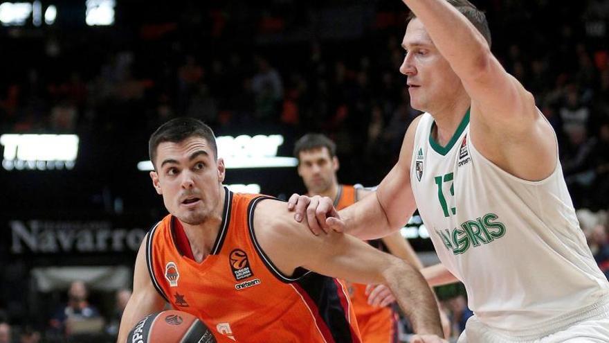 El Valencia sigue su caída en Europa ante Zalgiris