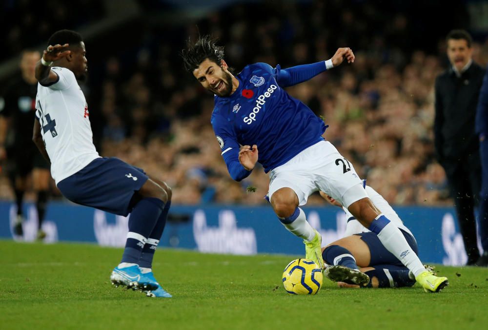 La secuencia de la grave lesión de André Gomes en la Premier League