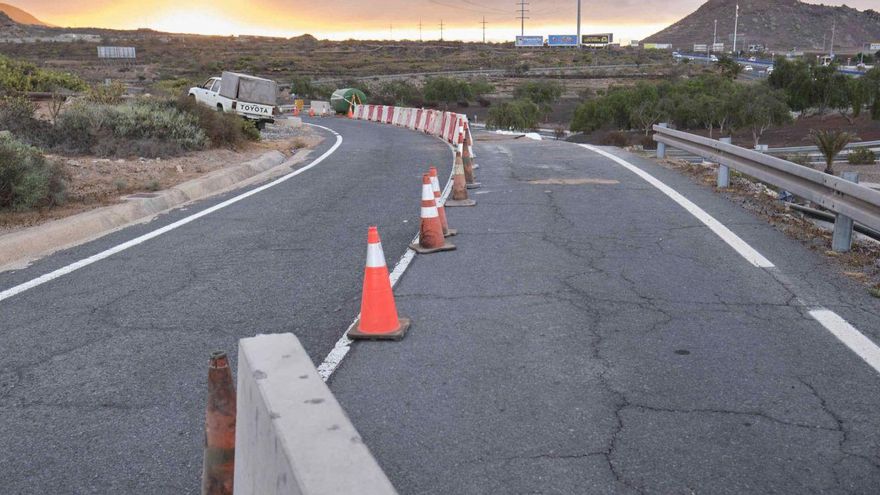 The Cabildo will resurface the service road between Guaza and the Llano Azul area