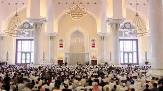 Miles de personas se congregan en la mayor mezquita de Catar para el funeral del líder político de Hamás