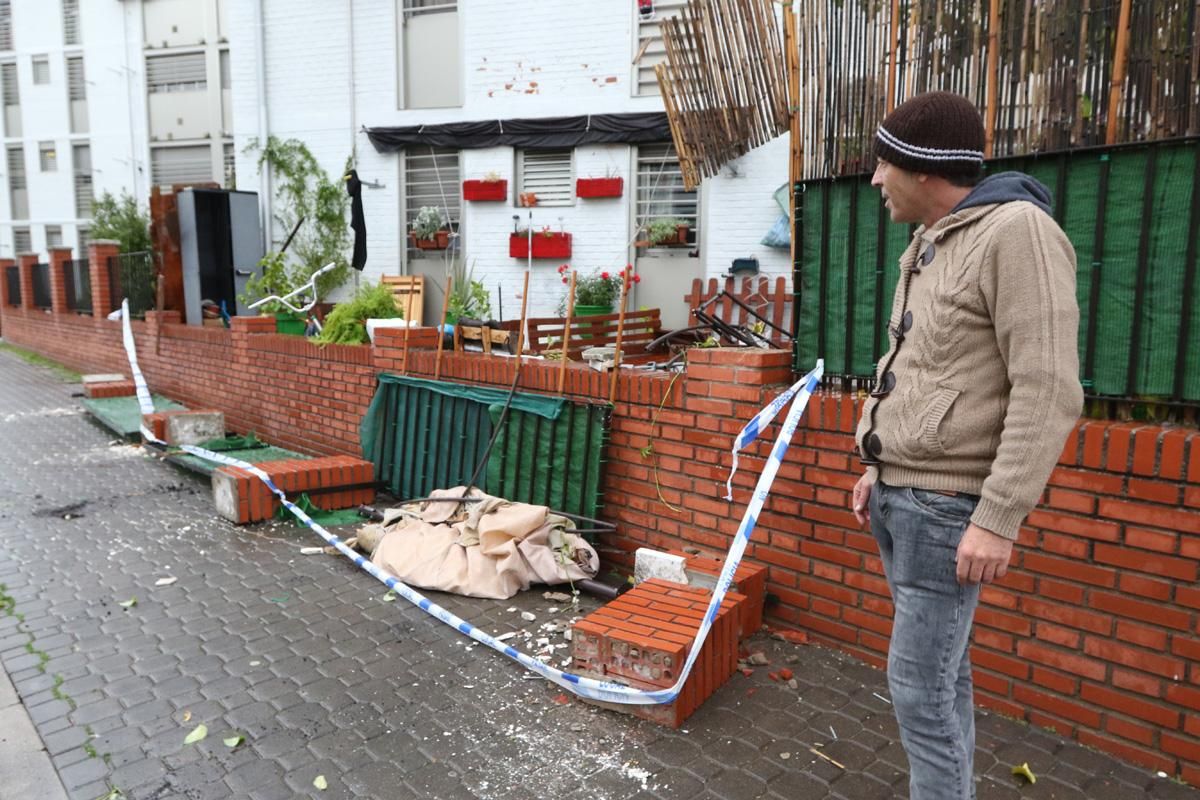 La borrasca 'Ana' deja su huella en Córdoba