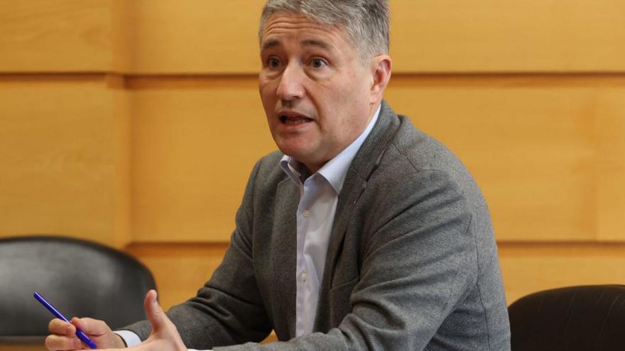 El rector de la UDC , Ricardo Cao. |Iago López