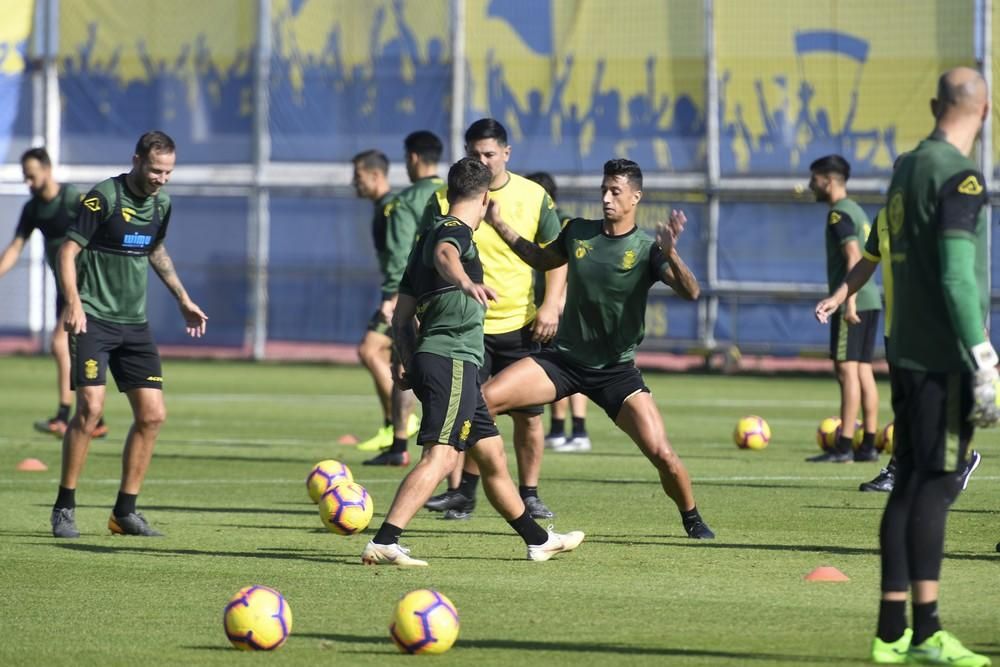 Entrenamiento de la UD Las Palmas