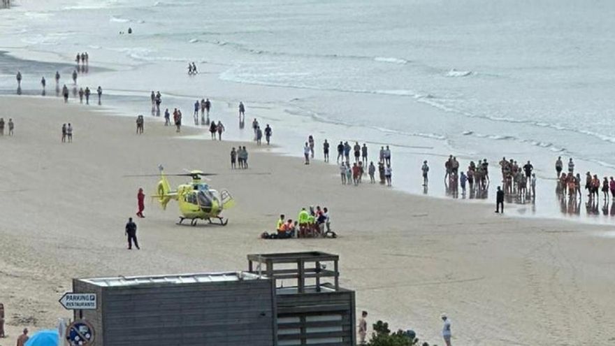 Muere un lucense de 78 años en la playa de A Lanzada