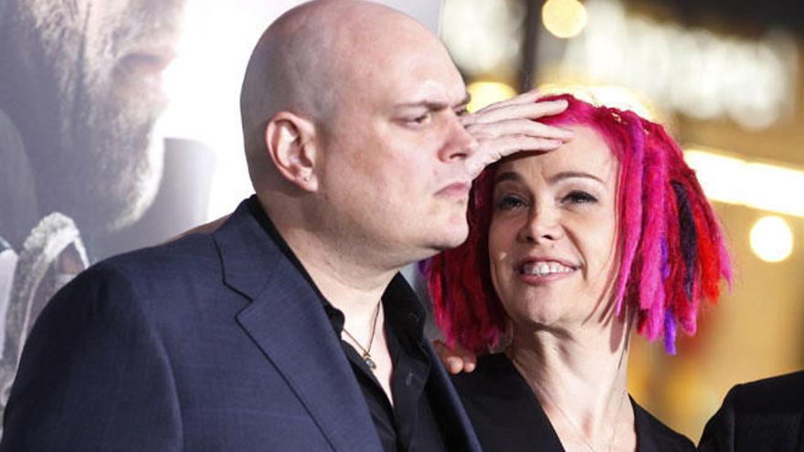 Los hermanos Andy, ahora Lilly, y Lana Wachowski.