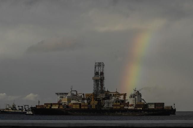 METEOROLOGIA. ARCOIRIS Y BARCO PERFORADOR