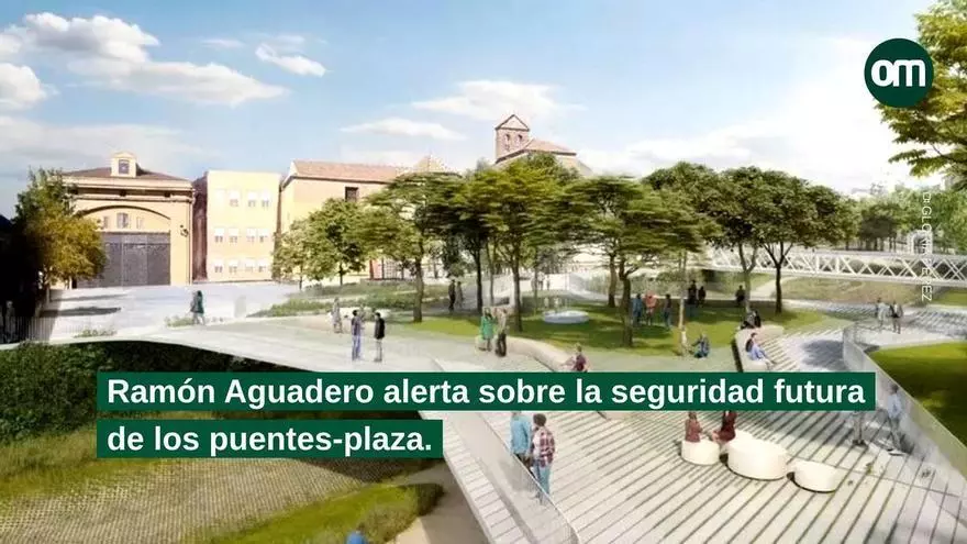 Los ecologistas piden renaturalizar el Guadalmedina y rechazan los puentes-plaza en Málaga.