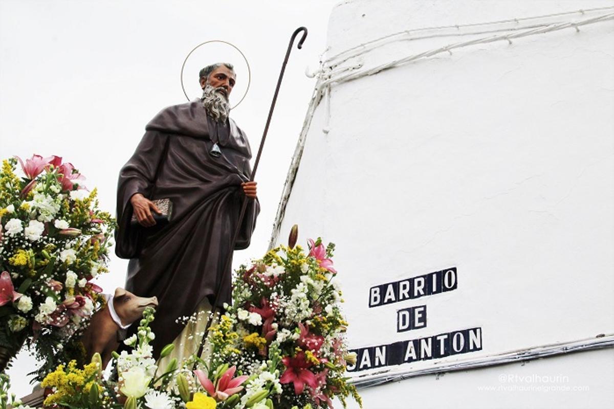 Procesión de San Antón en Alhaurín el Grande