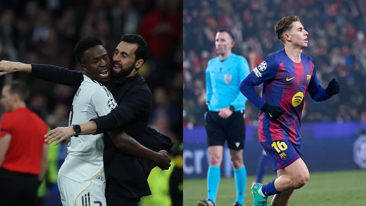 Vinicius y Fermín tras una gran jornada europea