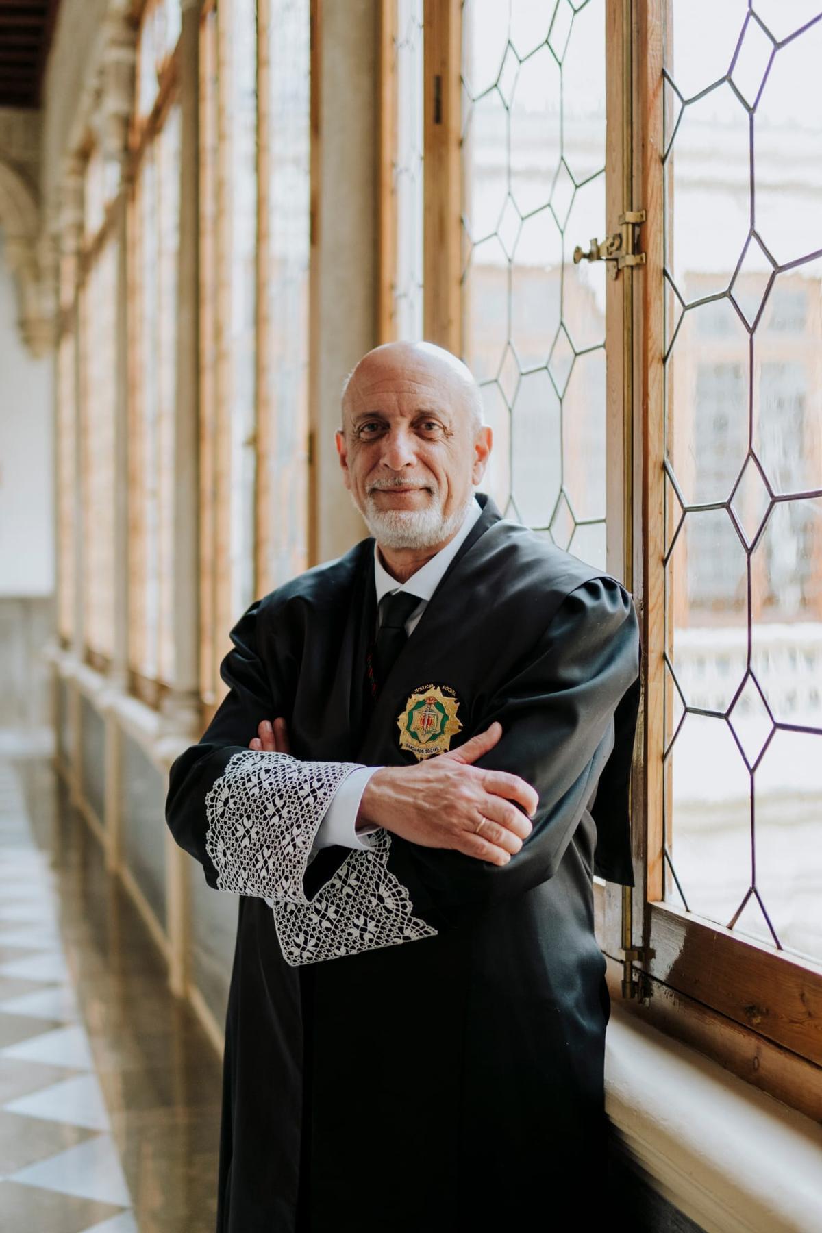 Eduardo Ruiz Vegas, presidente del Consejo Andaluz de Graduados Sociales