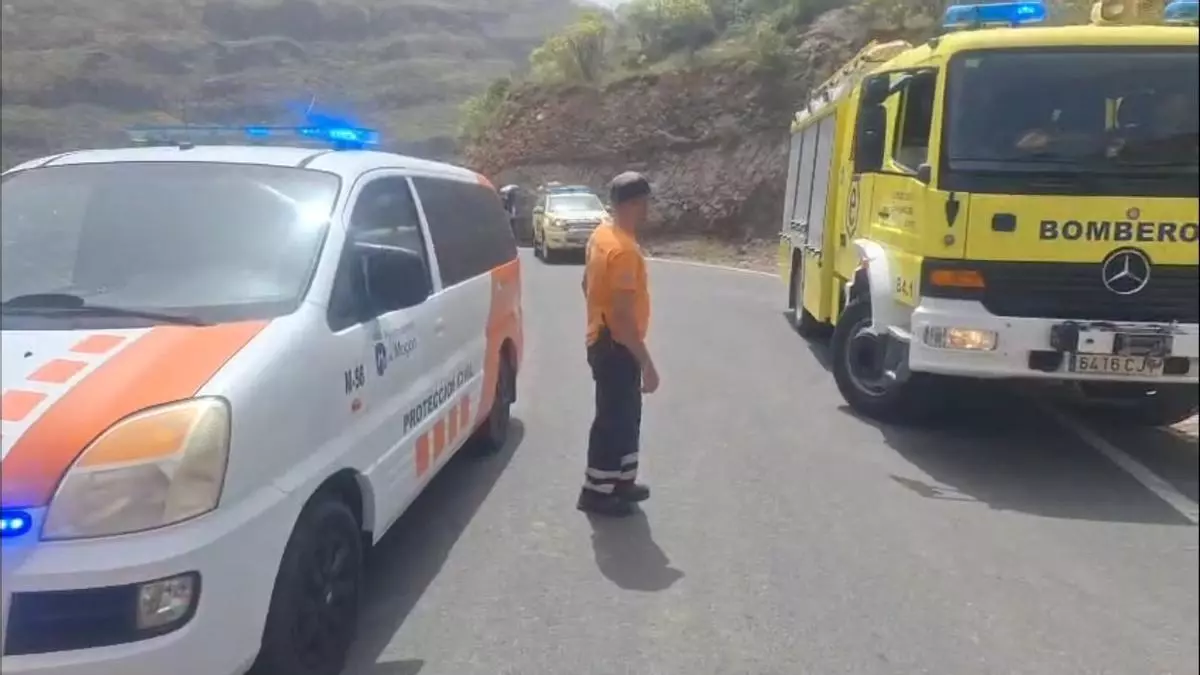 Muere un ciclista en la carretera que une Cercado Espino con Barranquillo Andrés